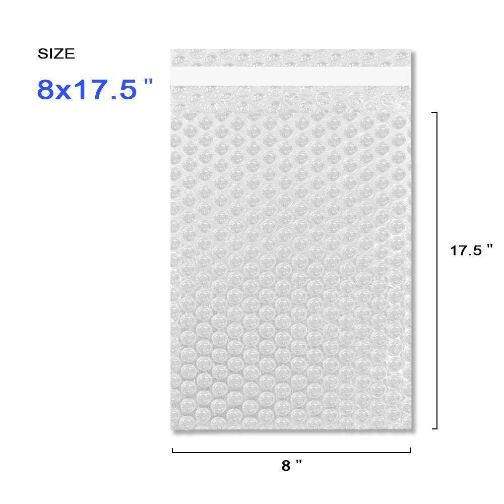 Any Size Bubble Out Pouches Protective Wrap Self Seal Pouches Made In USA