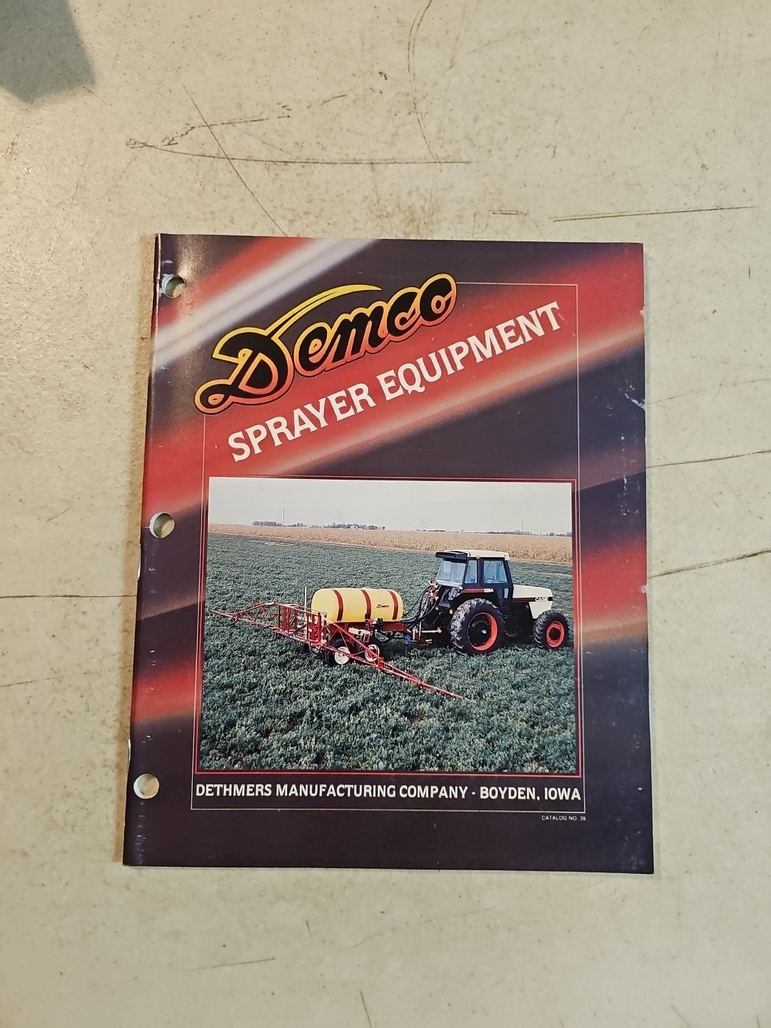 Vintage Demco Sprayer Equipment Catalog No. 39