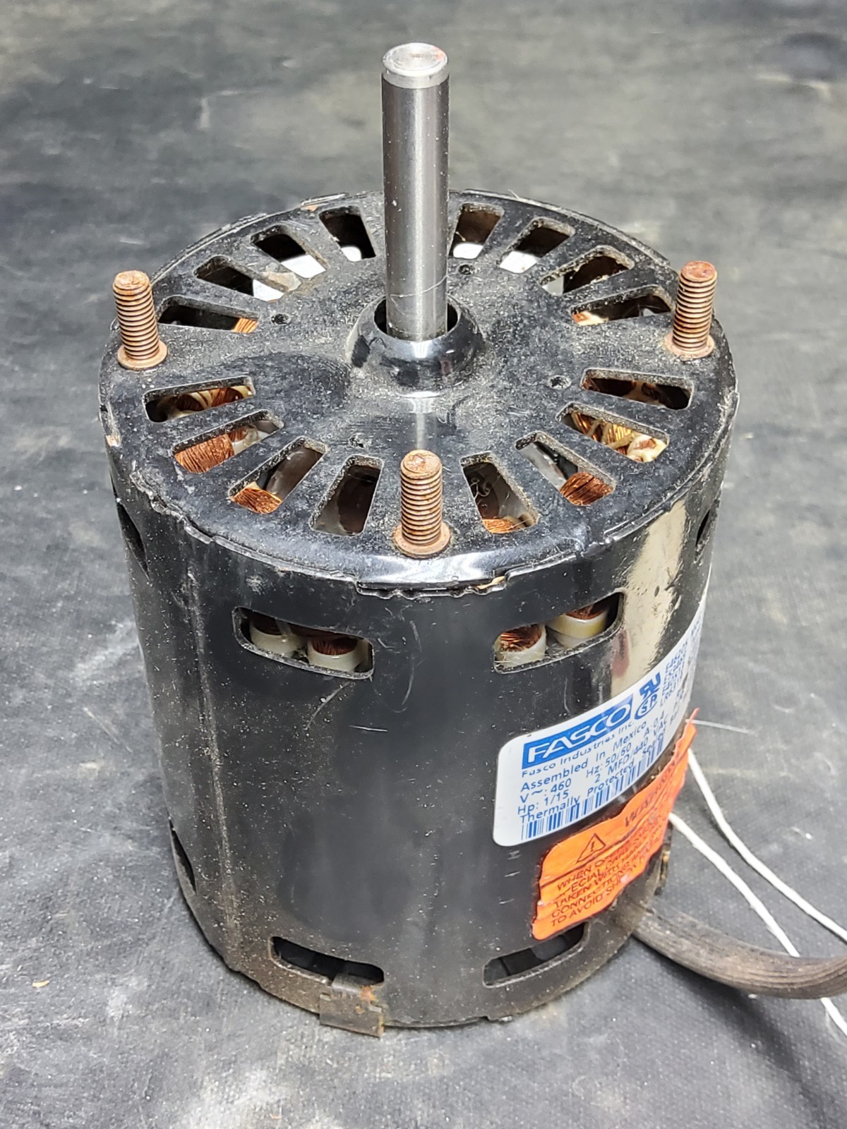Fasco Type U90B1 fan motor 1/15 Horsepower