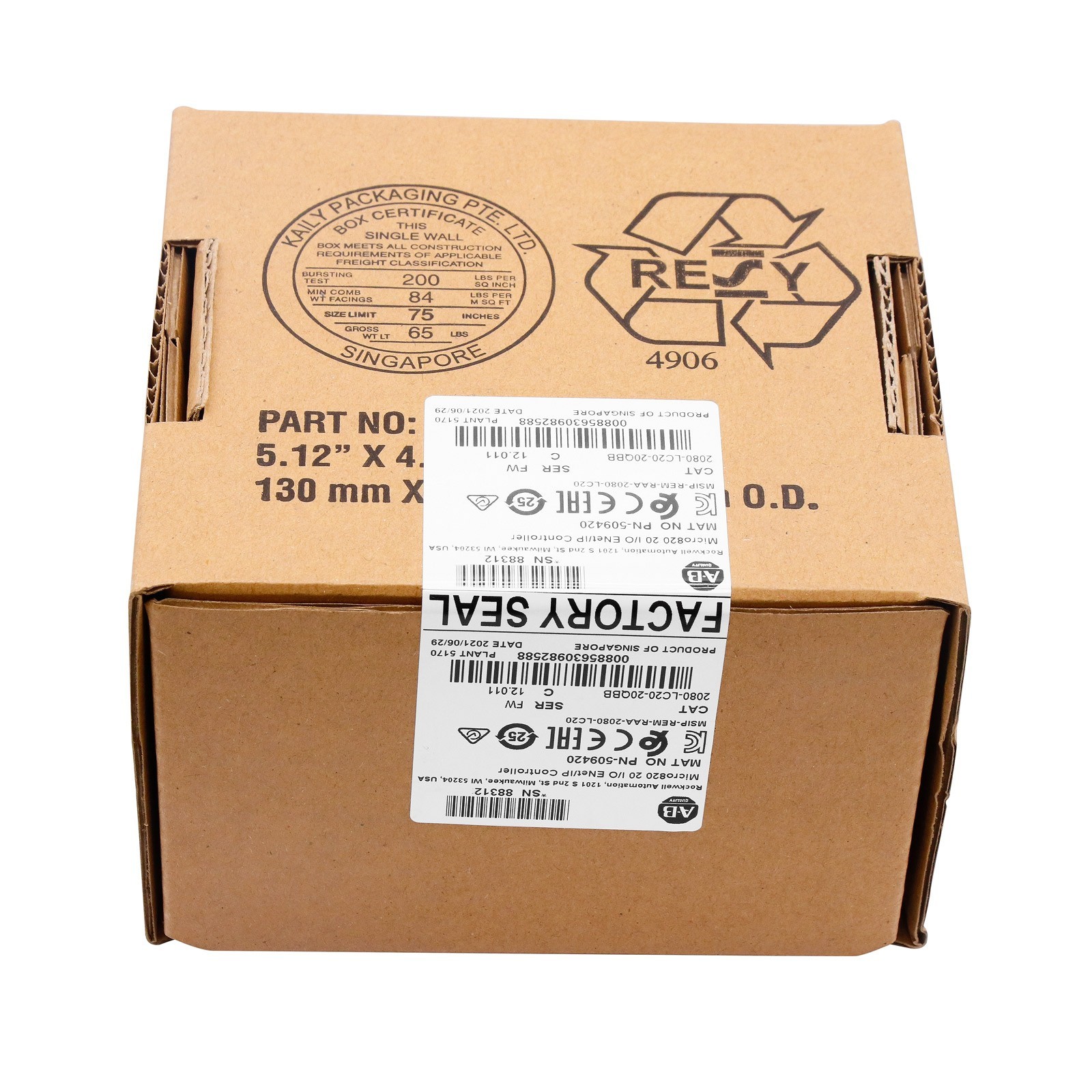 2025 New Allen-Bradley 2080-L50E-24QBB /B Micro850 24 I/O EtherNet/IP Controller