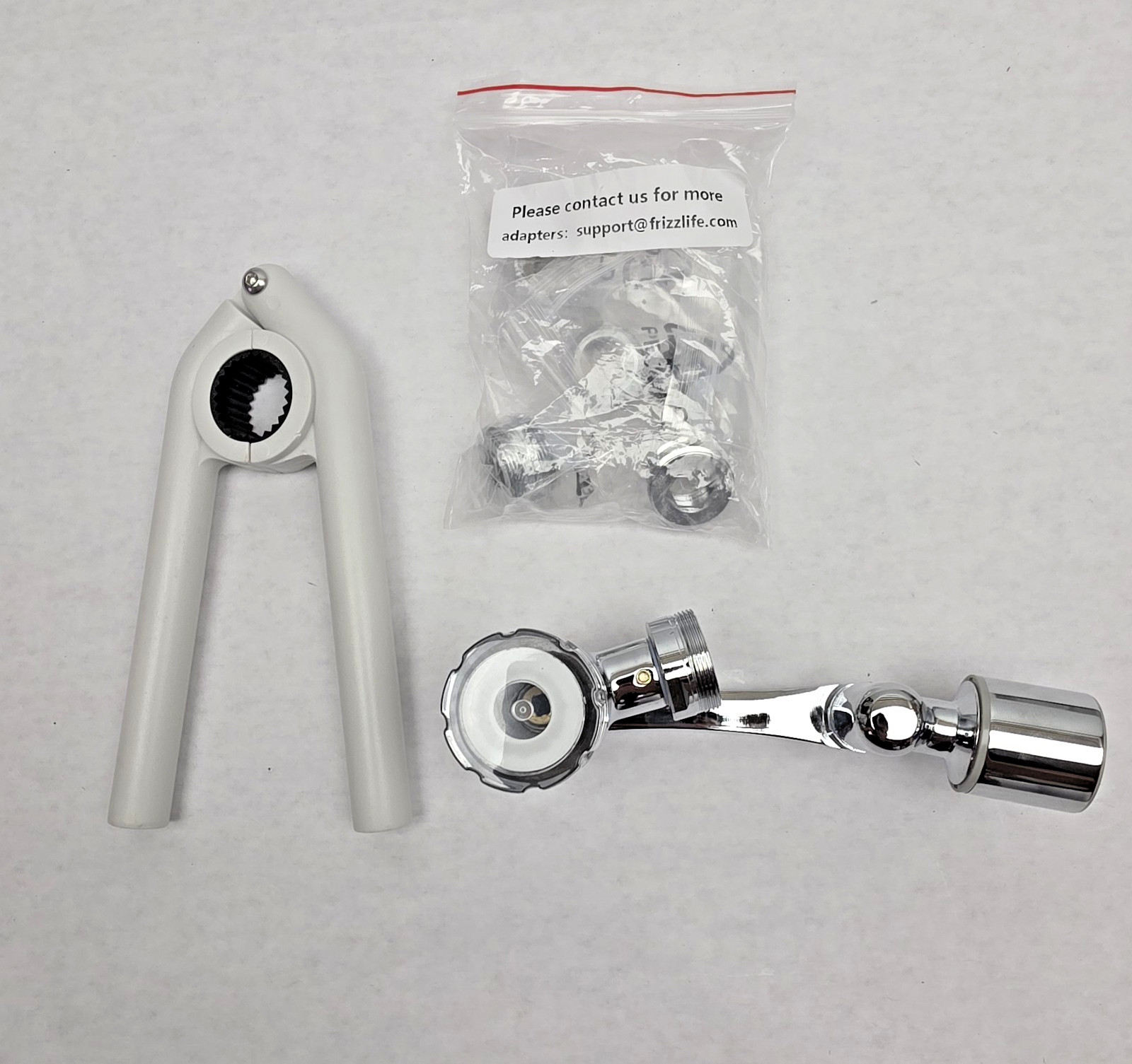 Frizzlife FF1080 Splash-Proof Faucet Water Filter Universal Sink Tap Filter New