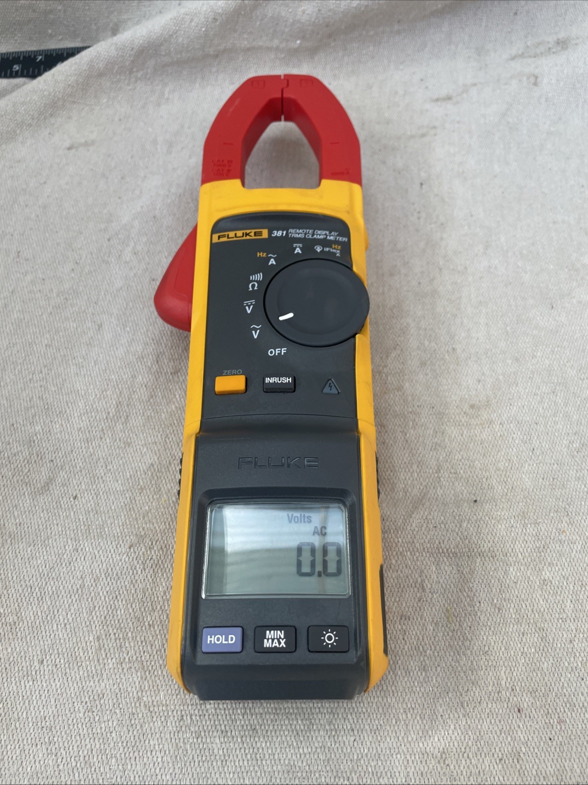 Fluke 381 Remote Display True RMS Clamp Meter Auto-Ranging Backlight 1000V 1000A