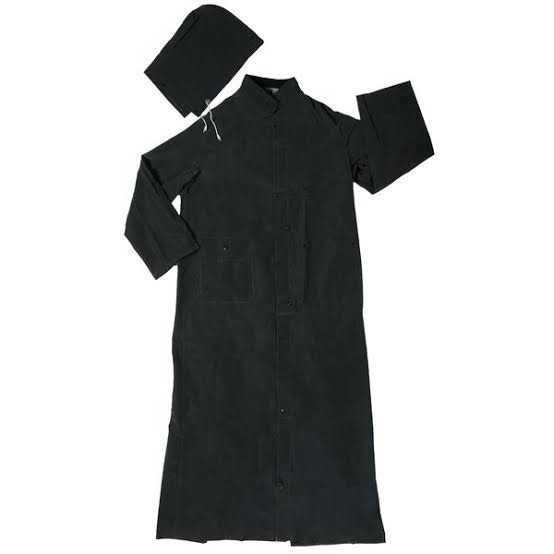 Cordova Renegade Black 2-Piece Raincoat w/ Detachable Hood, Size L RC35B60