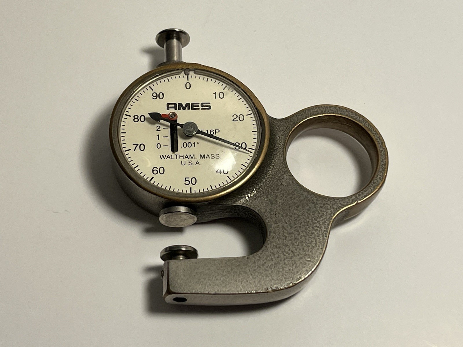 AMES 516P Pocket Thickness Gauge Made in Waltham Mass USA