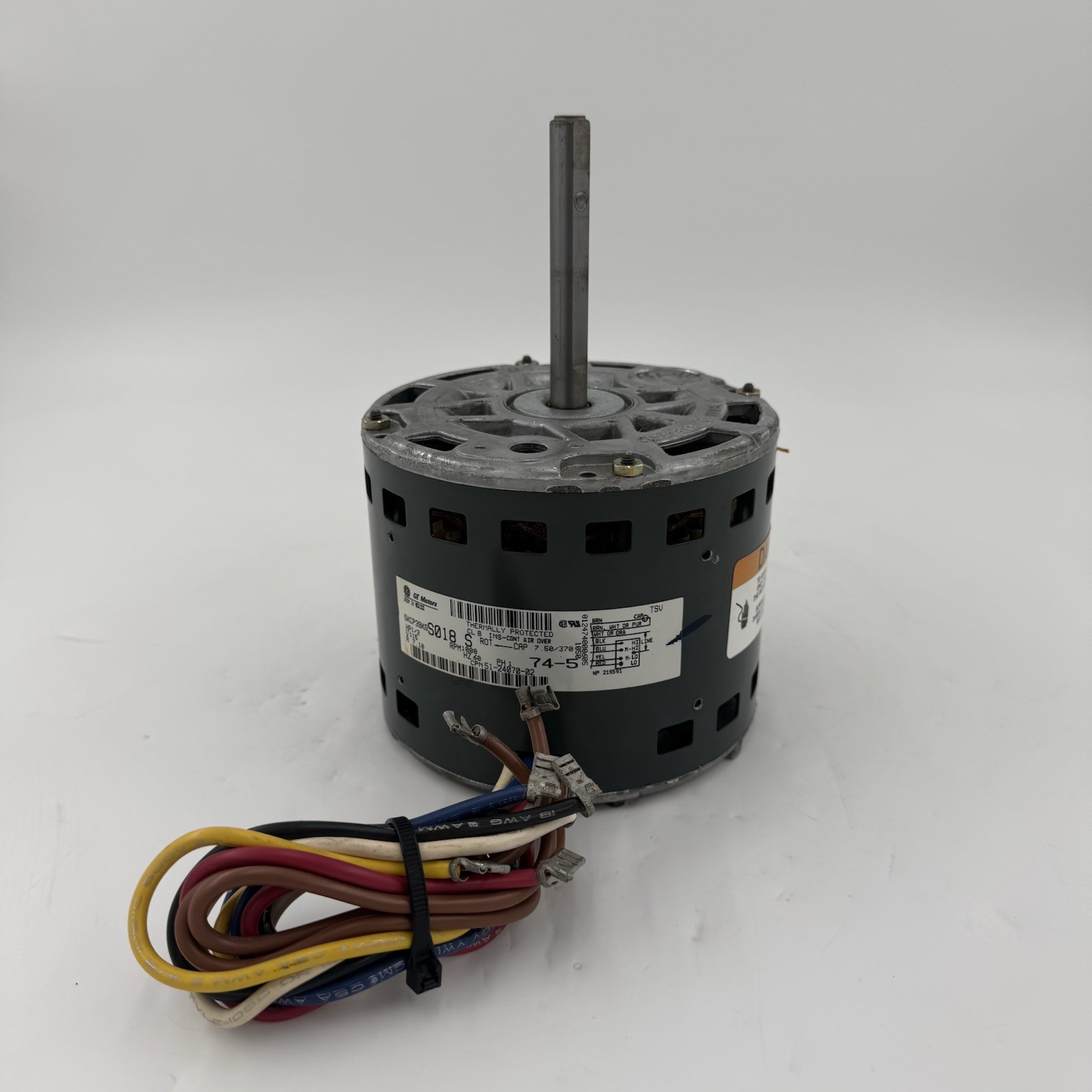 GE Motors 5KCP39KGS018S Furnace Blower Motor 1/2HP 1000RPM 115V 1PH 51-24070-02