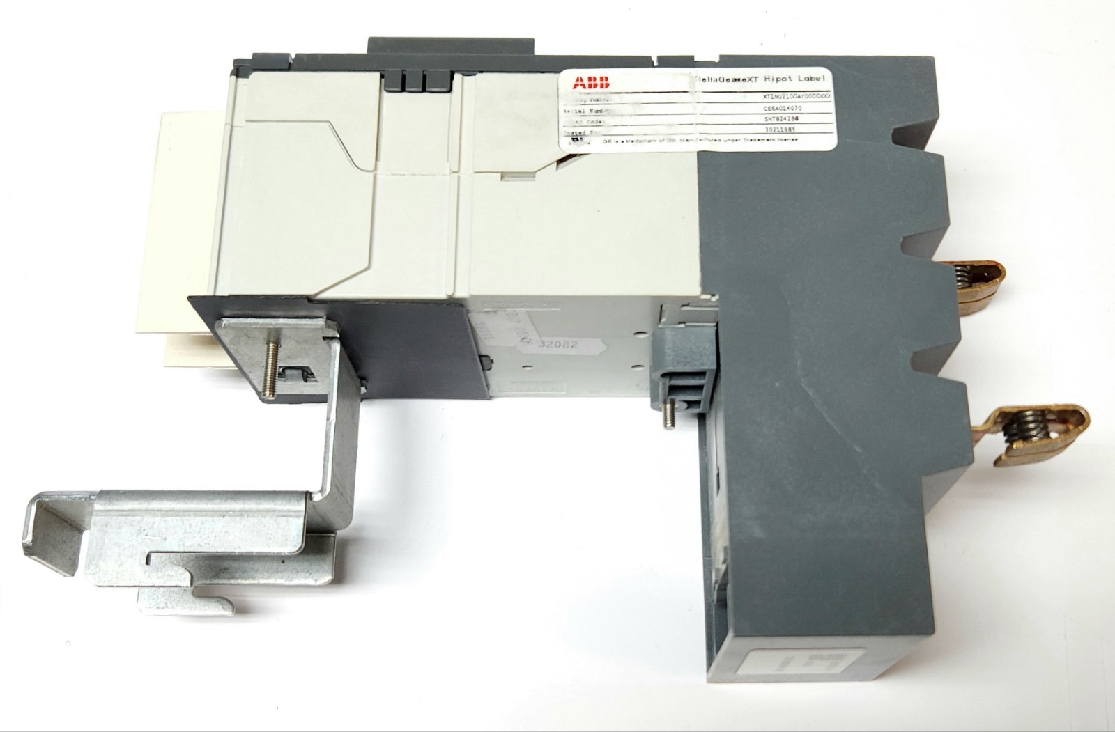 ABB SACE TMAX XT1 N 125 3 Pole 100 AMP XTIN 125 With LSC Plug In Mounting Module
