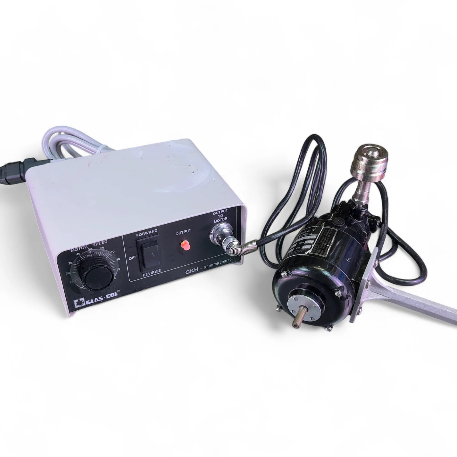 GLAS-COL GKH GT Motor Control w Continuous Duty DC Motor 099D GT21 (BO!)