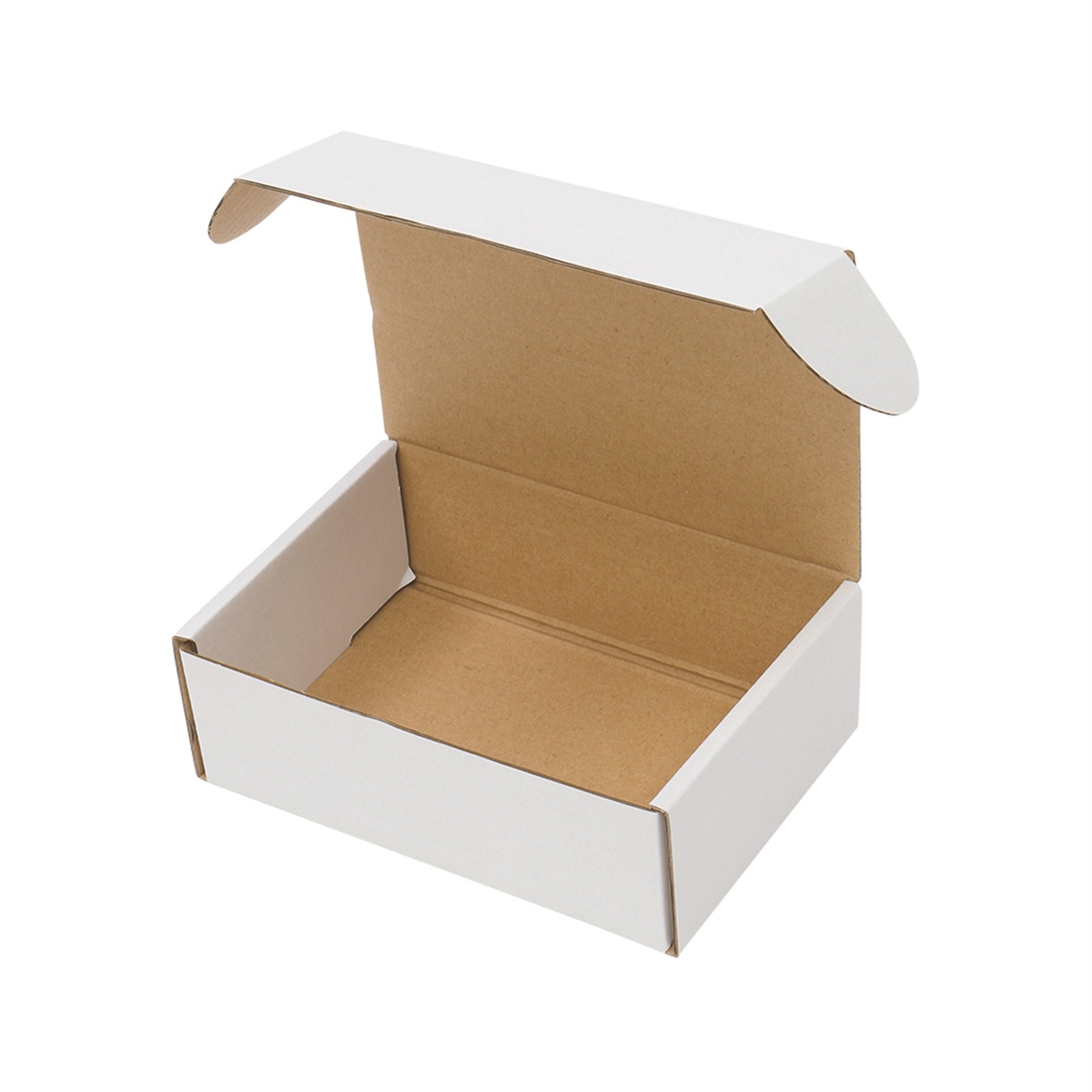 50xWhite Shipping Boxes 6x4x2 Mailing Box Small Corrugated Cardboard Mailer Pack