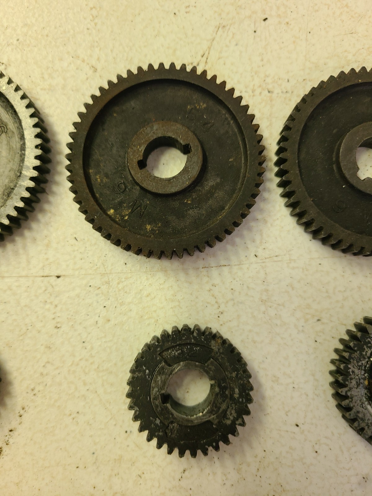 Atlas Lathe 618 Change Gear Assembly Set Of 9 See Details And Pictures