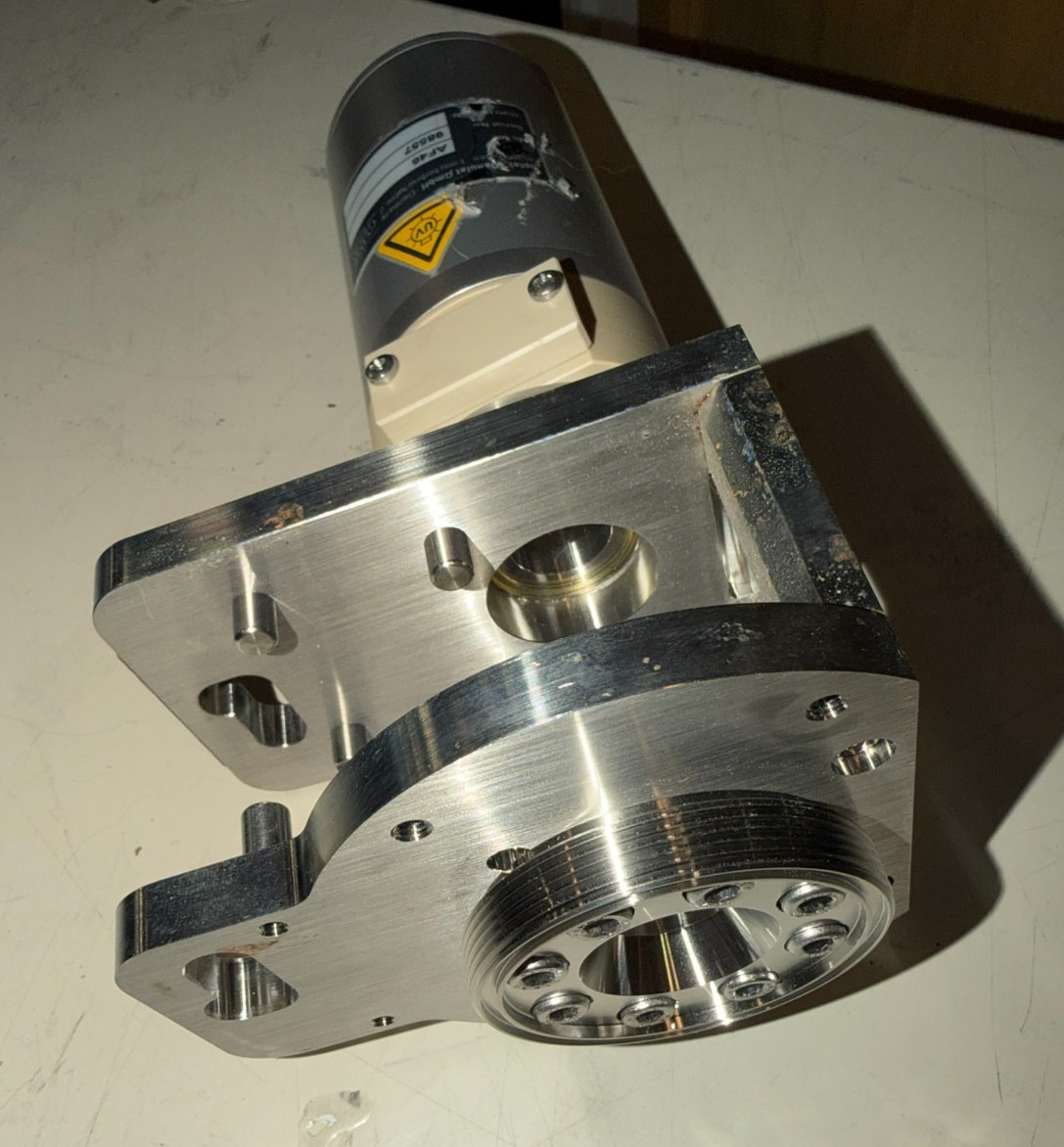Optek ACF60-SU-35 Inline Flow Cell / Measuring Cell, Stainless Steel (Used)