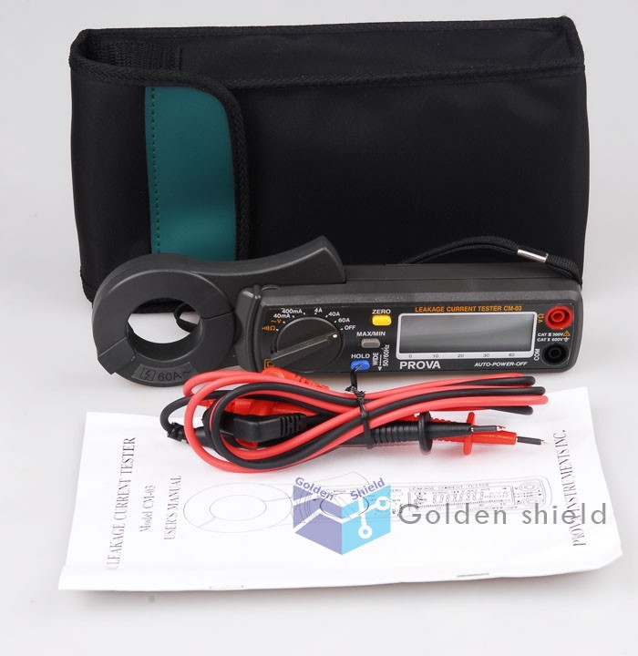 PROVA CM-03 Leakage Current Tester 10µA resolution on 40mA range✦Kd