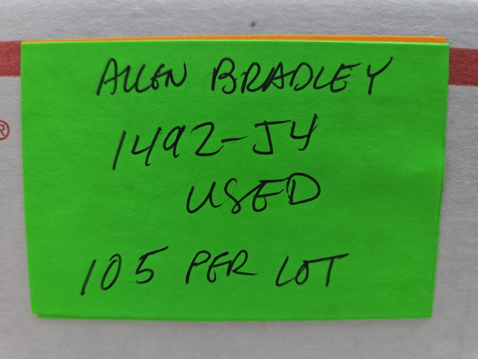 105 Allen Bradley 1492-J4 Feed-Through Terminal Block Gray 4mm Sq Lot of 105