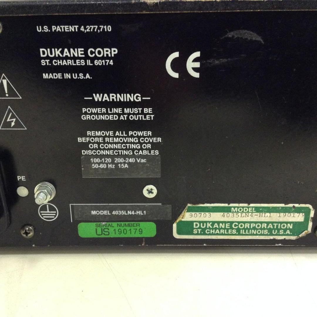 DUKANE Dynamic Process Controller 4035LN4-HL1 Used #82739