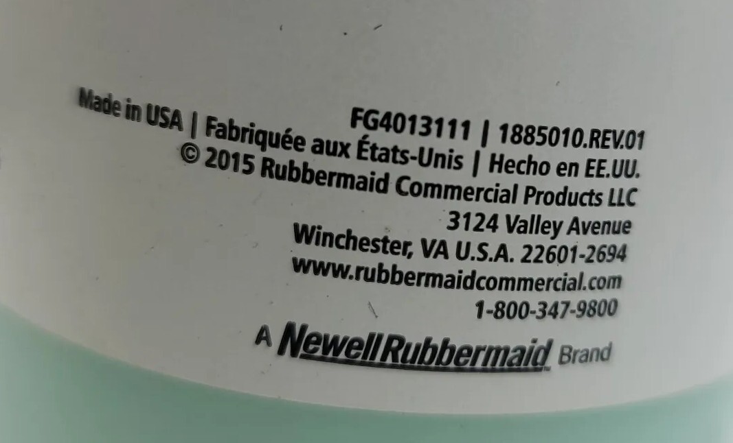 Rubbermaid Refill Lotion Hand Soap Moisturizers OneShot Dispenser 800ml/27oz