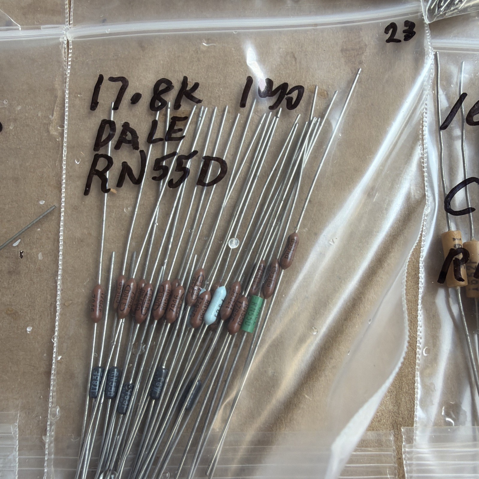 425pc Group Lot Of RESISTORS Dale & Other Mfg Look At Pictures New & Used #6
