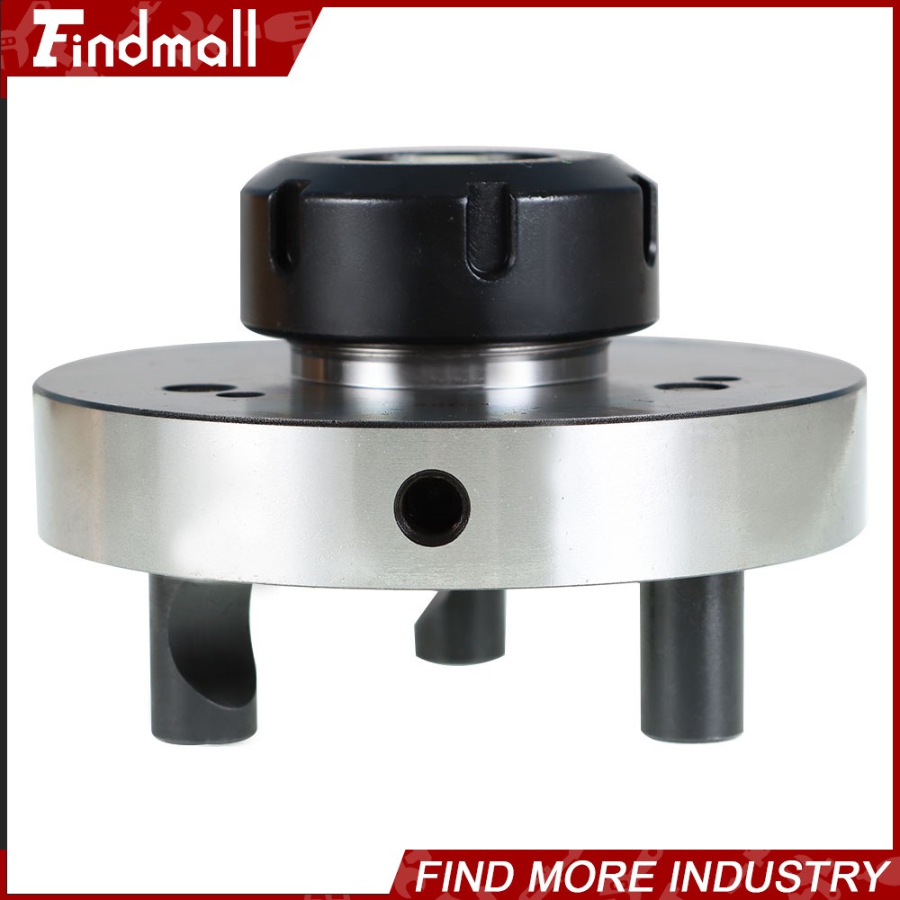 ER40 Collet Chuck 125mm Diameter Compact Lathe Tool Stud 5/8in For Milling Lathe