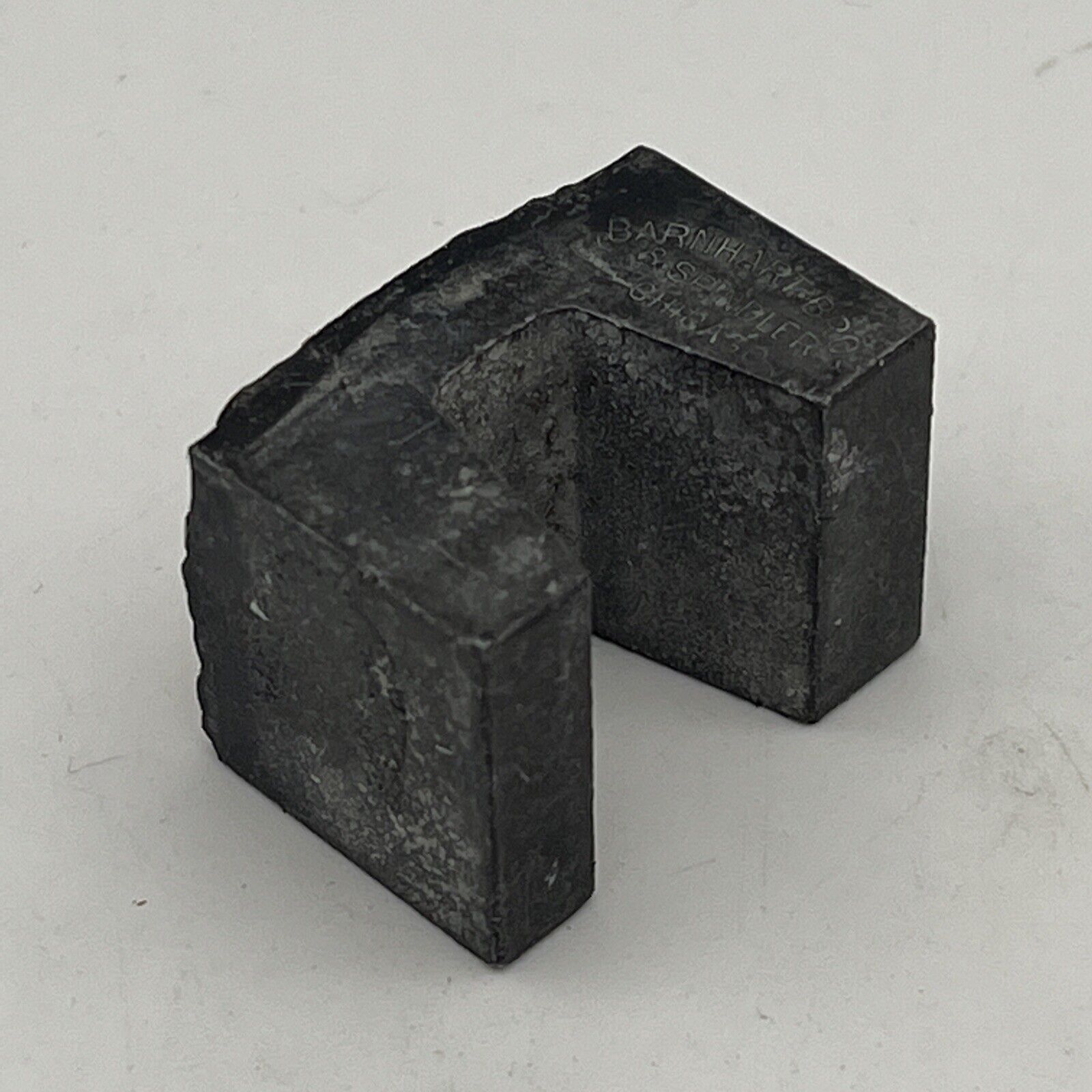 VINTAGE PRINTING LETTERPRESS PRINTERS BLOCK CUT Mystery Image Pie? BBQ Grill?