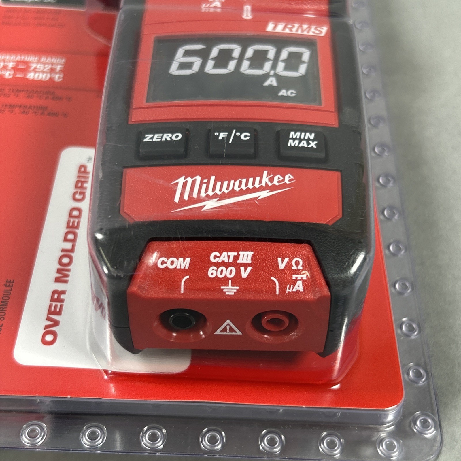 Milwaukee 2236-20 Clamp Meter for HVAC/R – Red