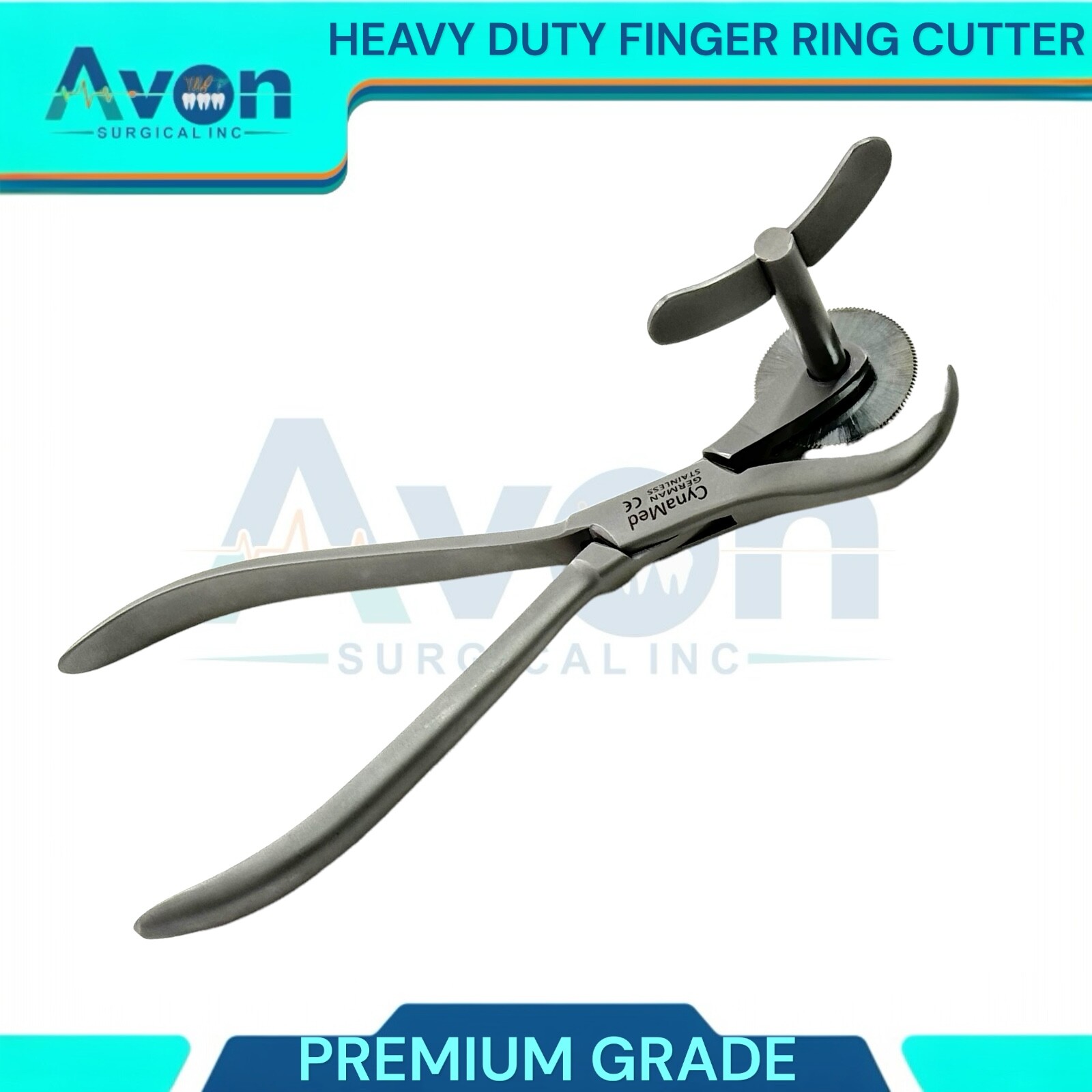 6In Finger Ring Cutters with Lever Guard | First Aid, Fire Rescue, Jeweler Ring