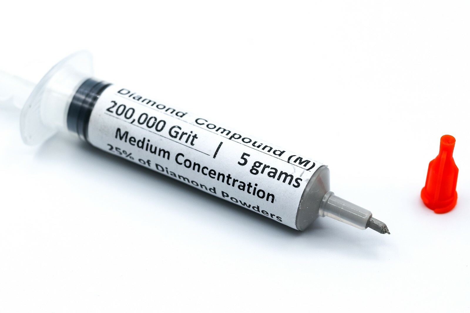 Diamond Polishing Paste 200,000 Grit 0-0.1 Micron (M) 25% Concentration 5 grams