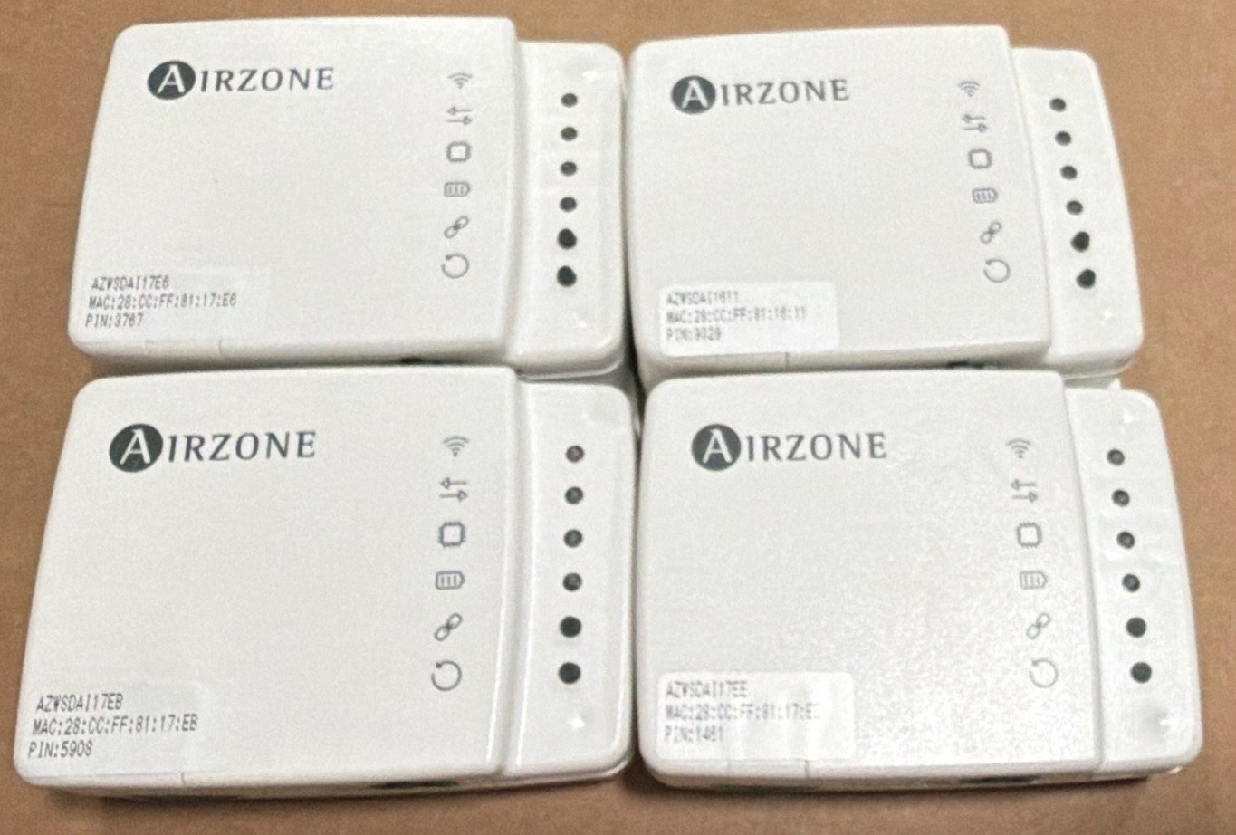 Airzone AZAI6WSCOKA Aidoo WiFi HVAC Control Module for Daikin Lot of 4