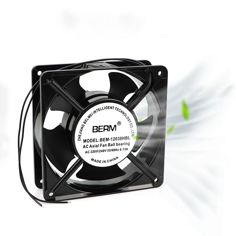 Small PC Computer Cooling Fan l DC 220V 240V l 80mm 90mm 100mm 120mm 140mm