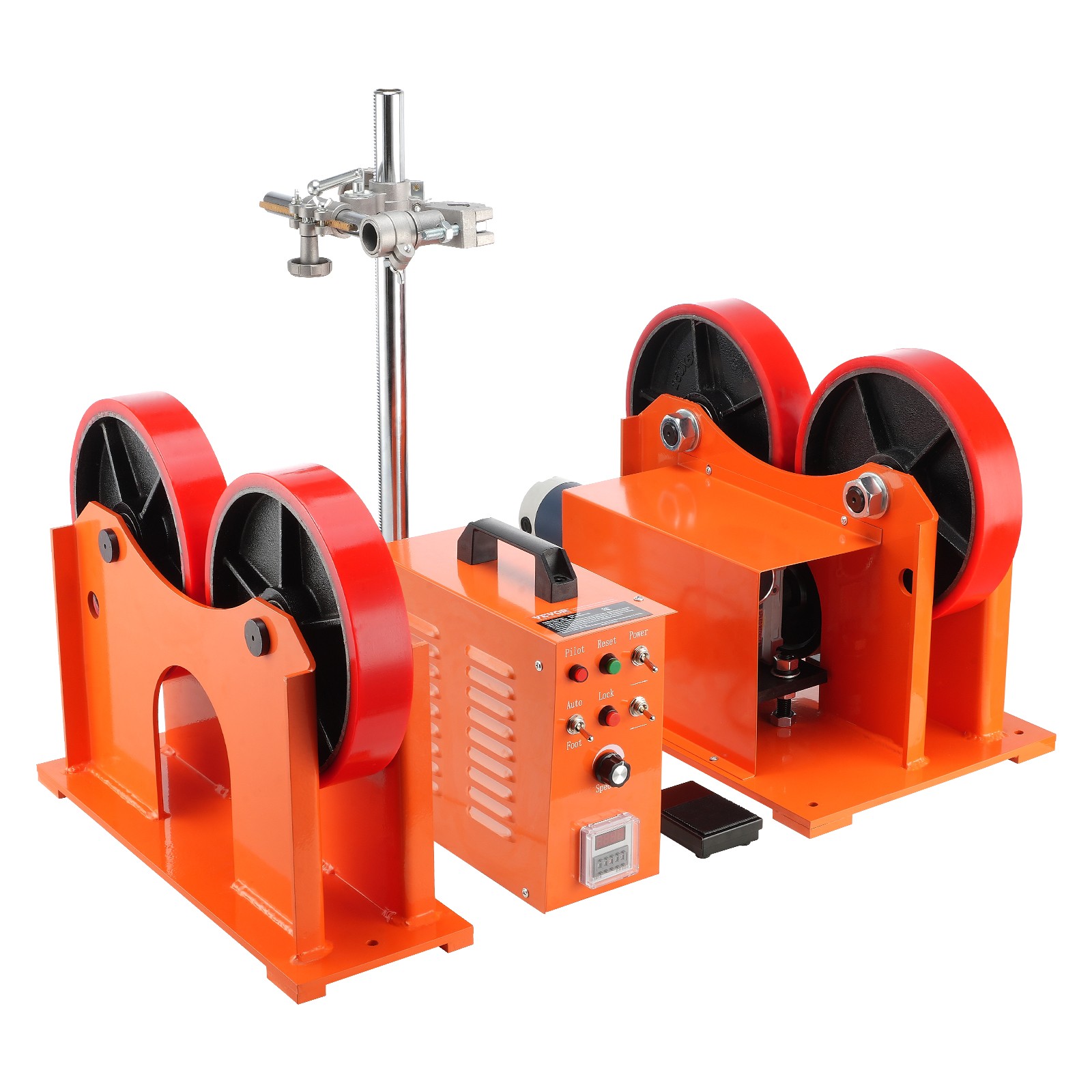 VEVOR Turning Rolls Linkage Roller 1000KG/2205LBS Loading Welding Turning Roll