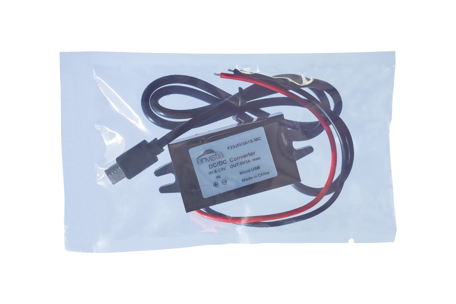 12V (8-23V) In To 5V Out DC-DC Converter Module 3A 15W with Micro USB Output