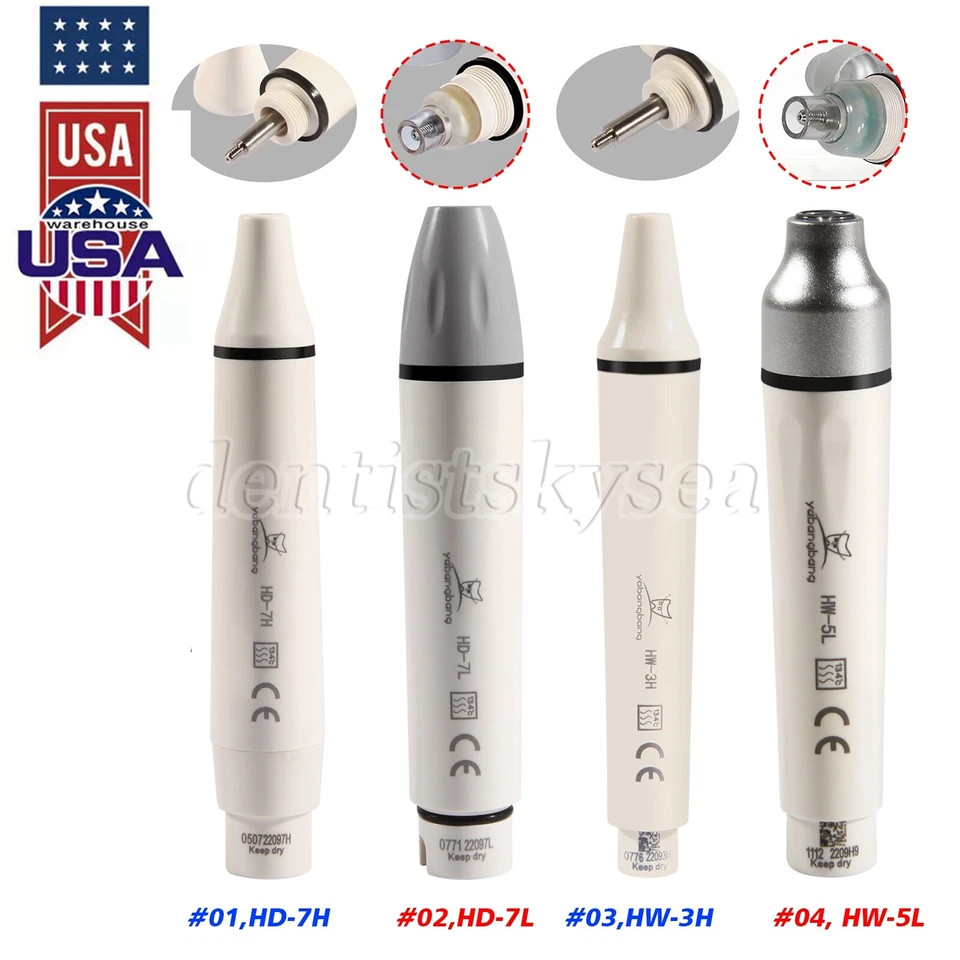 FDA Portable Dental Ultrasonic Piezo Scaler + Handpiece 5*Tips fit Cavitron/EMS