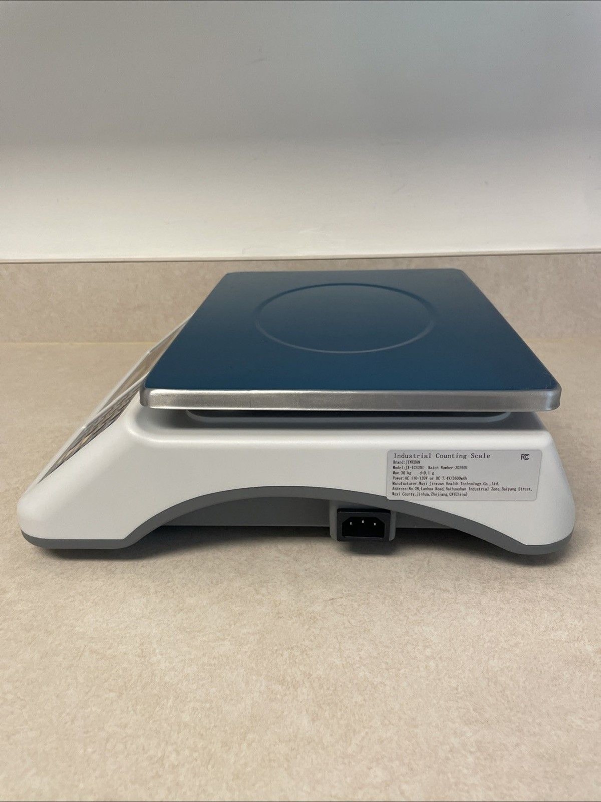 Industrial Counting Scale 30kg/66lb x 0.1g Precision Bench Counter Scale