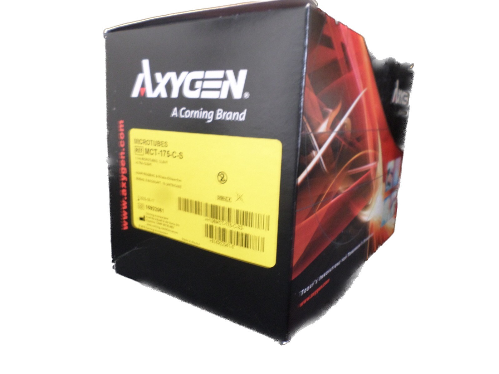 AXYGEN 1.7mL Ultra-Clear Sterile Nonpyrogenic MIcrotubes MCT-175-C-S (250/pk)
