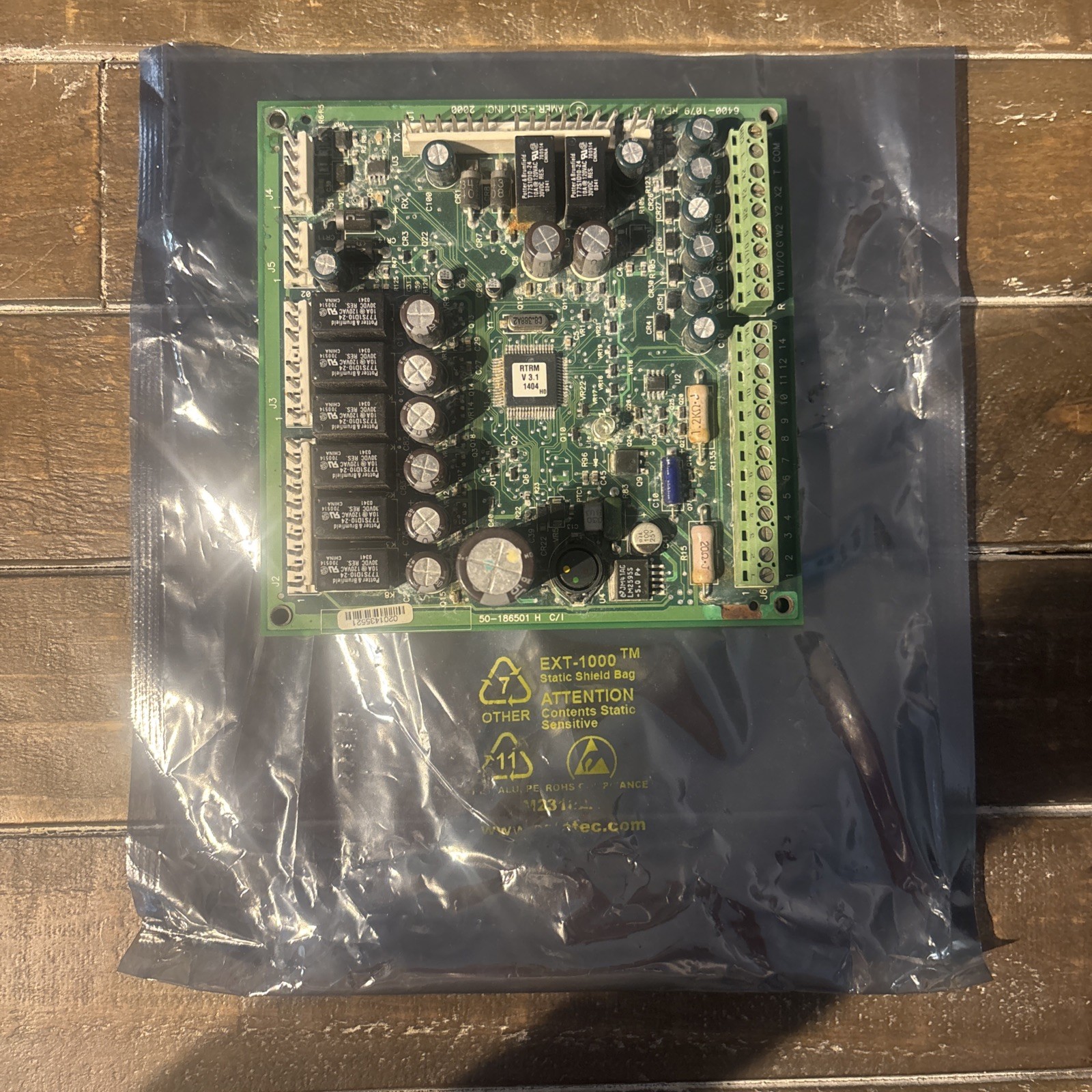 TRANE 6400235203 REV J 6200-0123-23 Control Board RTRM V23.03 MOD03196 (Parts)