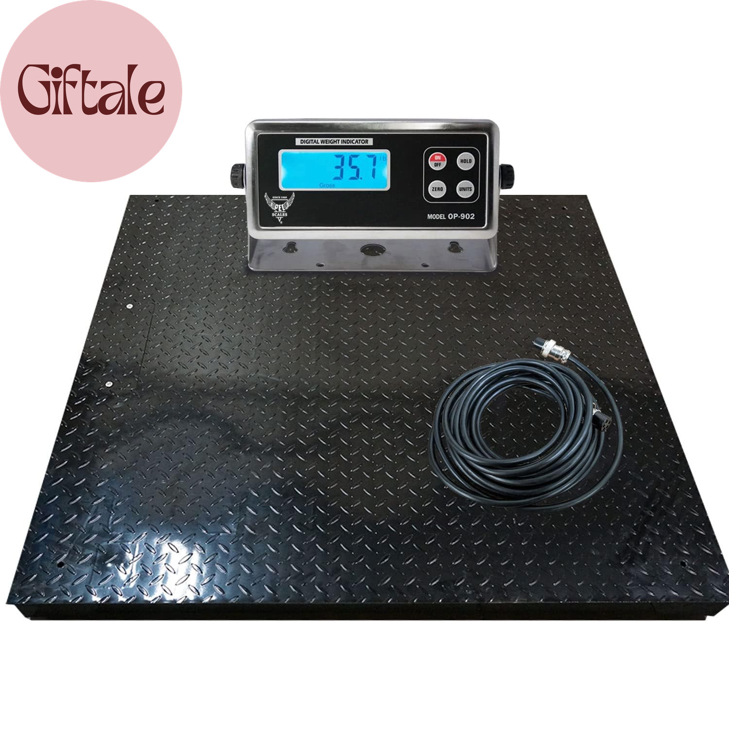 10000Lb Capacity Warehouse Heavy Duty Industrial Pallet Floor Scale with Digital