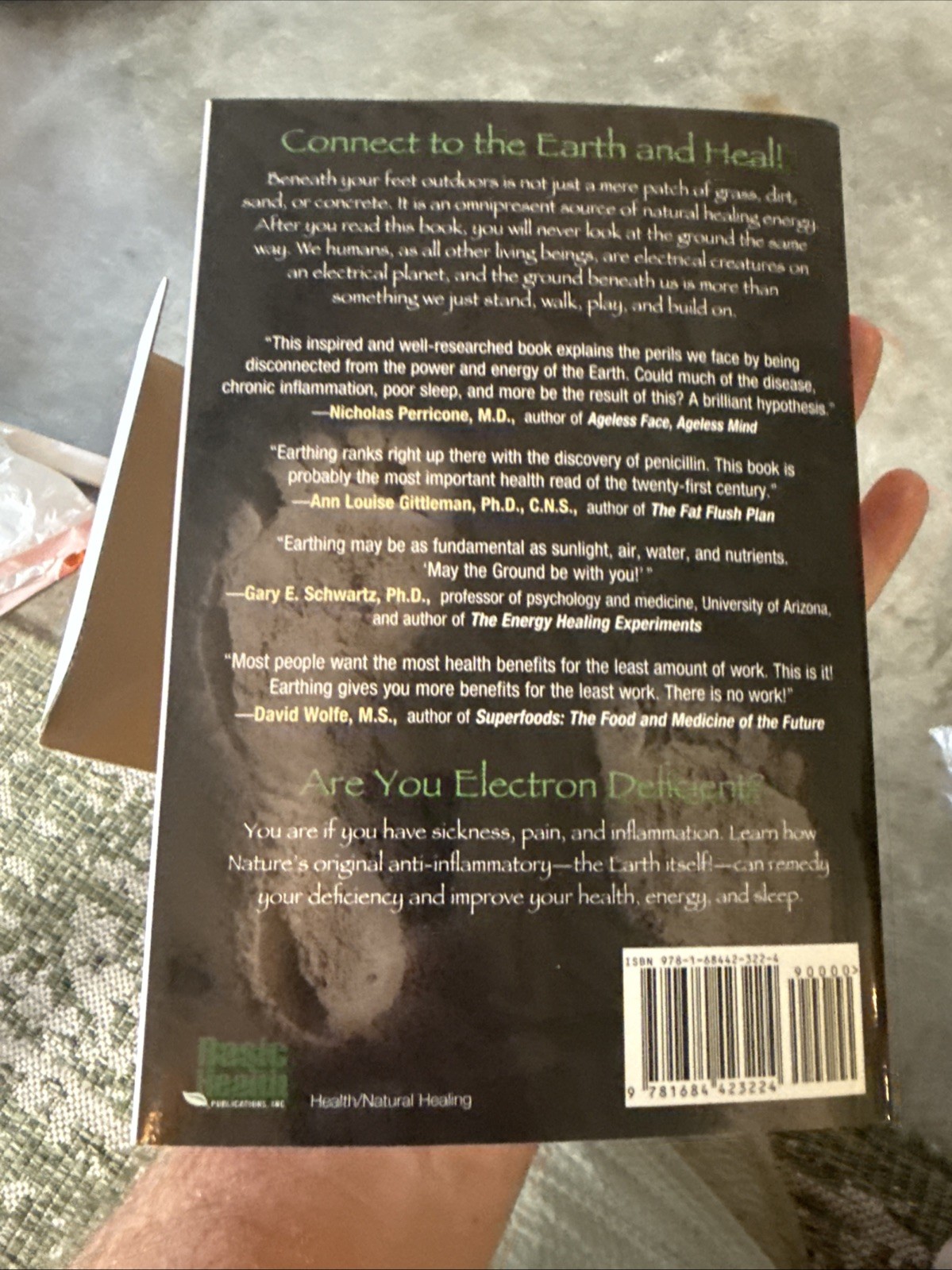 Earthing Book 2nd Edition + Grounding Cords, Outlet Adapter & Tester Kit