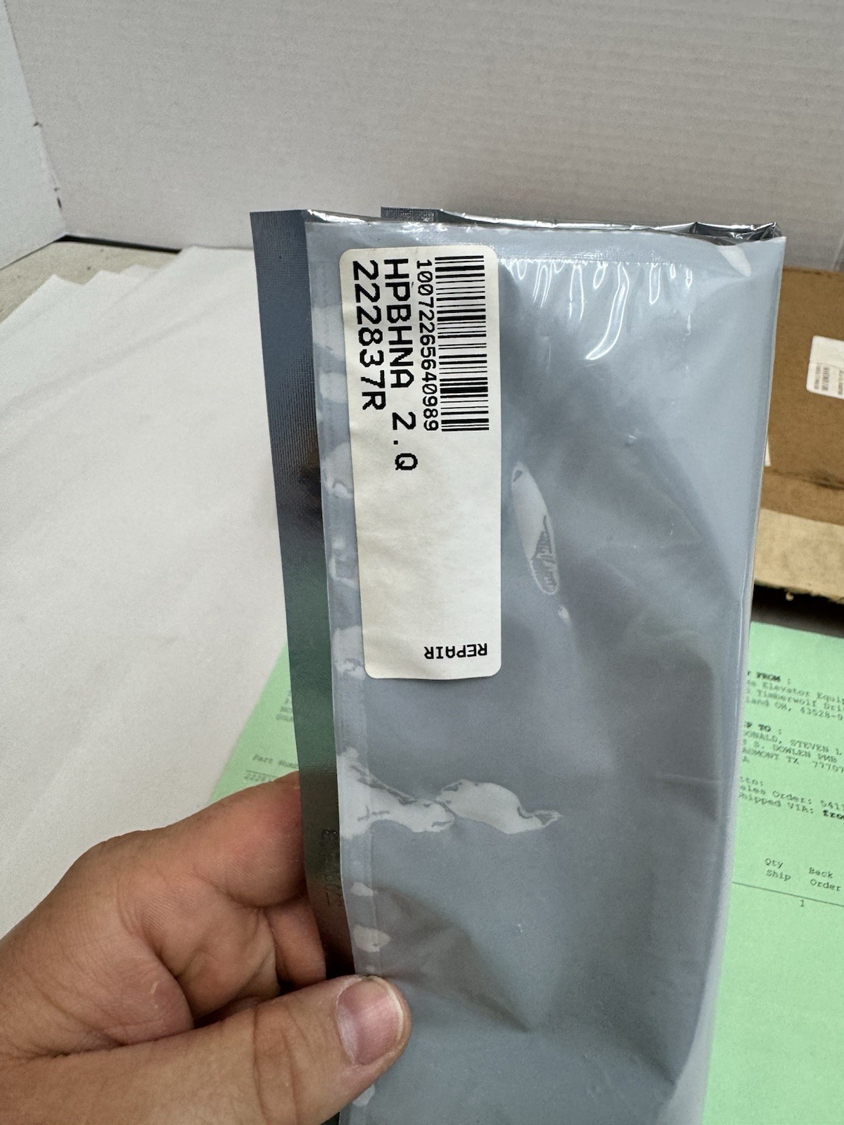 Schindler Elevator Hall Button HPBHNA 2.Q 22837R pcb assembly as pictured