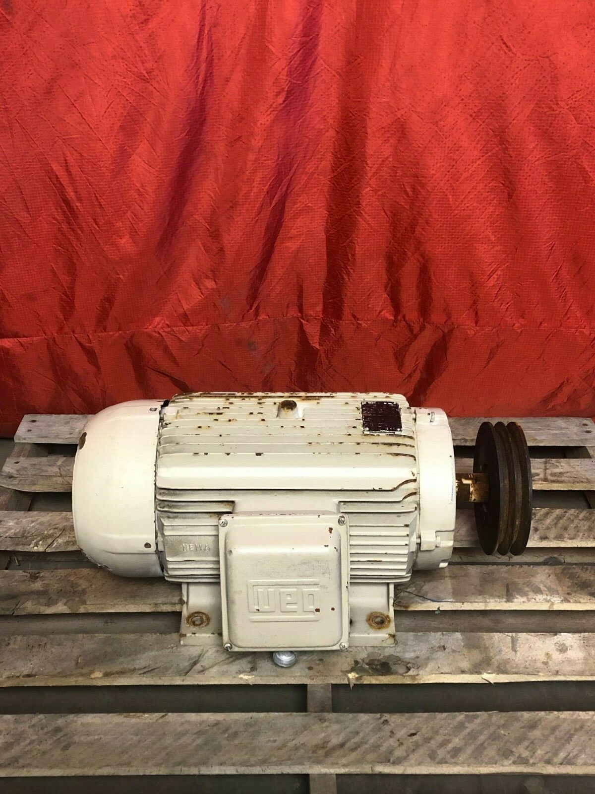 WEG 00509ES3EW254T, 5Hp, 865 RPM, Electric Motor, W254T Frame, 3 Phase