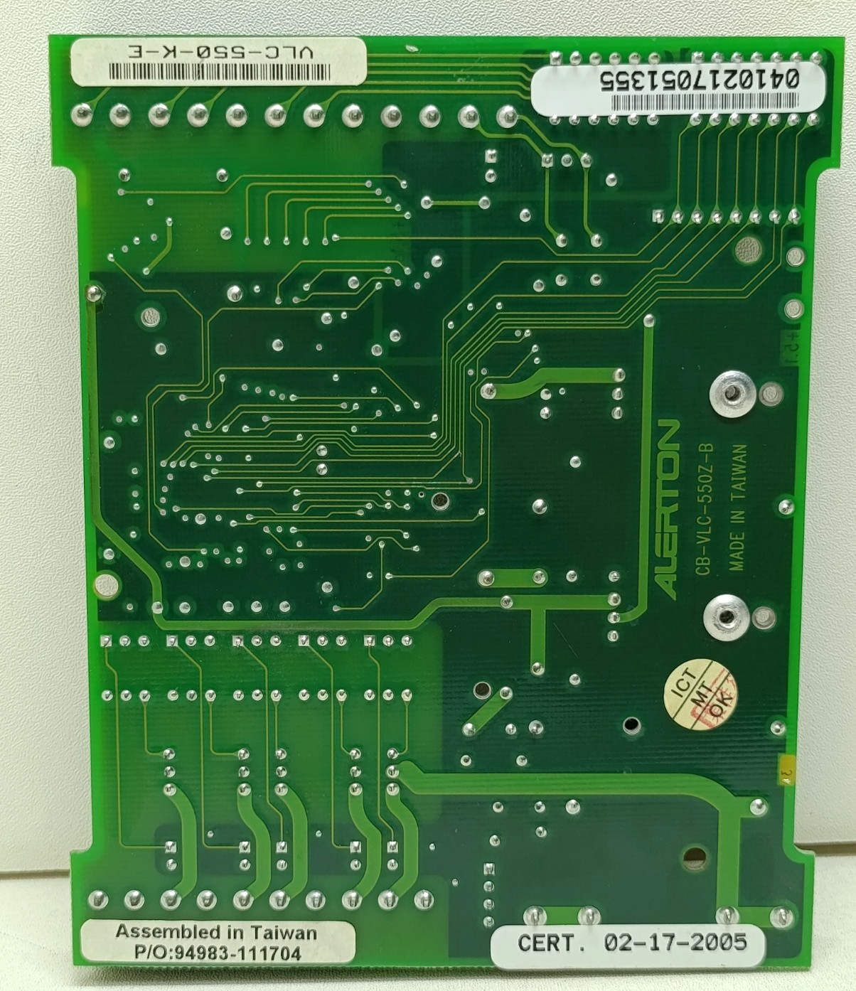 Alerton BACtalk VLC-550 BACnet Field Programmable Controller Board VLC-550-K-E