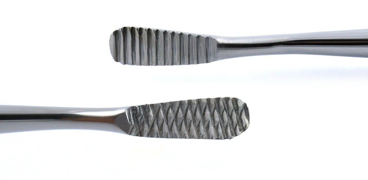 5 Dental Bone File Miller Filler Cross-Cut-Straight Shaping CE