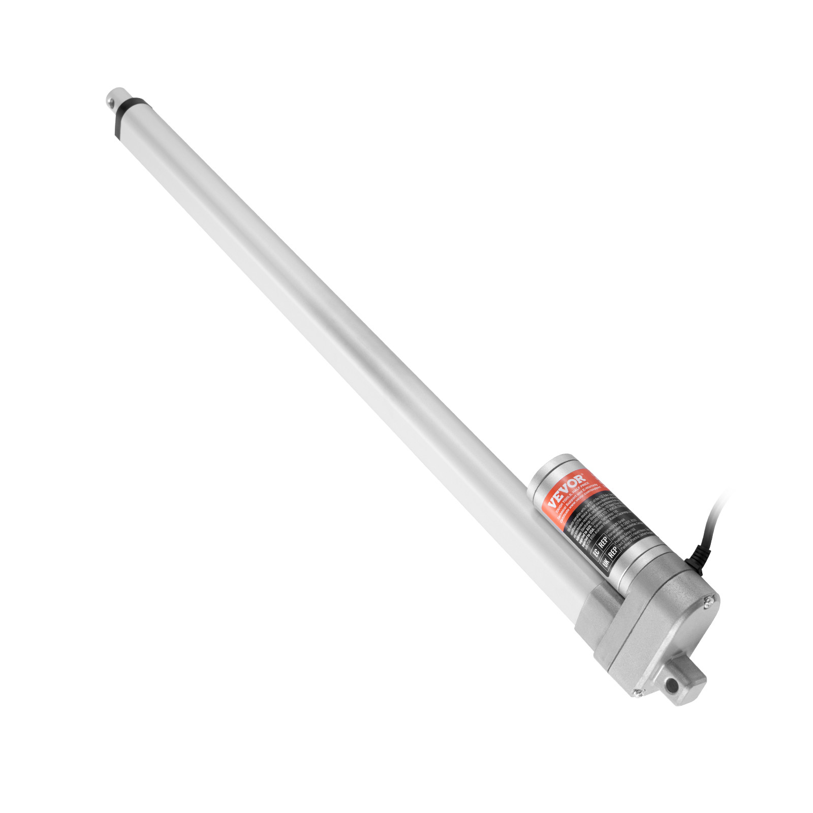 VEVOR Linear Actuator 12V 20 Inch IP65 Waterproof Actuator 660lbs/3000N 0.19″/s