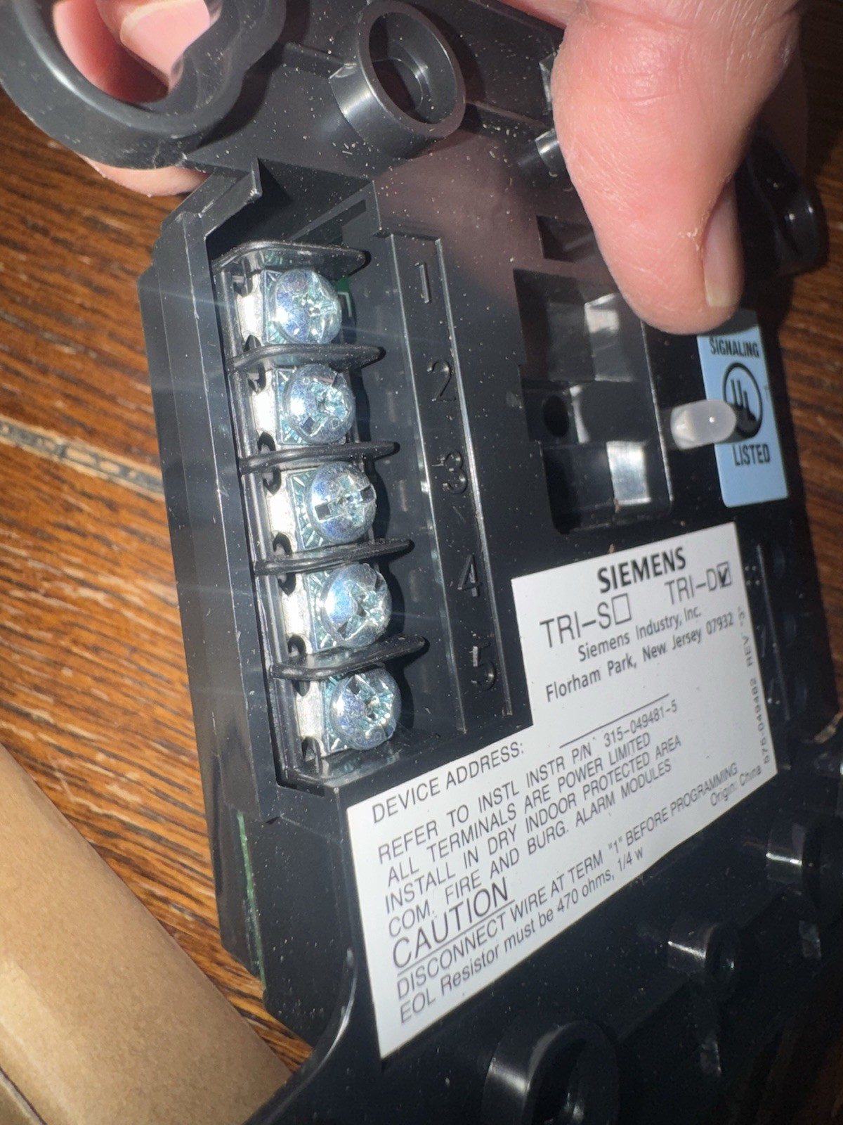 Siemens TRI-D Dual MONITOR MODULE. BRAND NEW