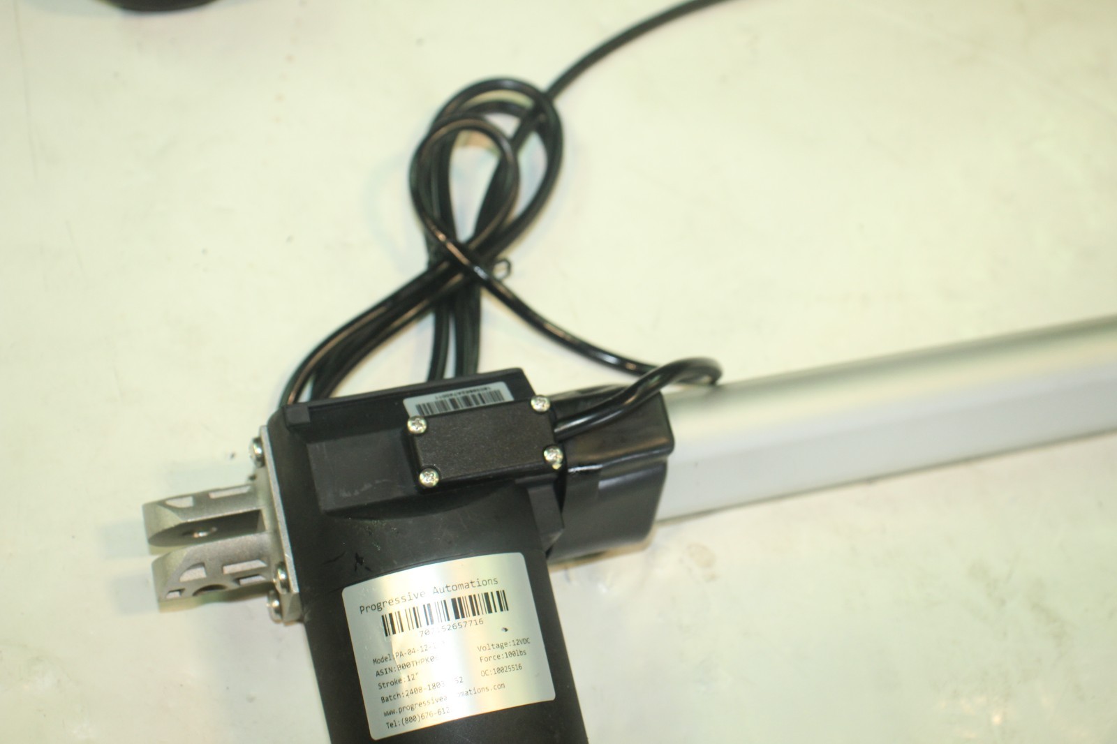 Progressive Automations Linear Actuator PA-04-12-100 12″ 12VDC