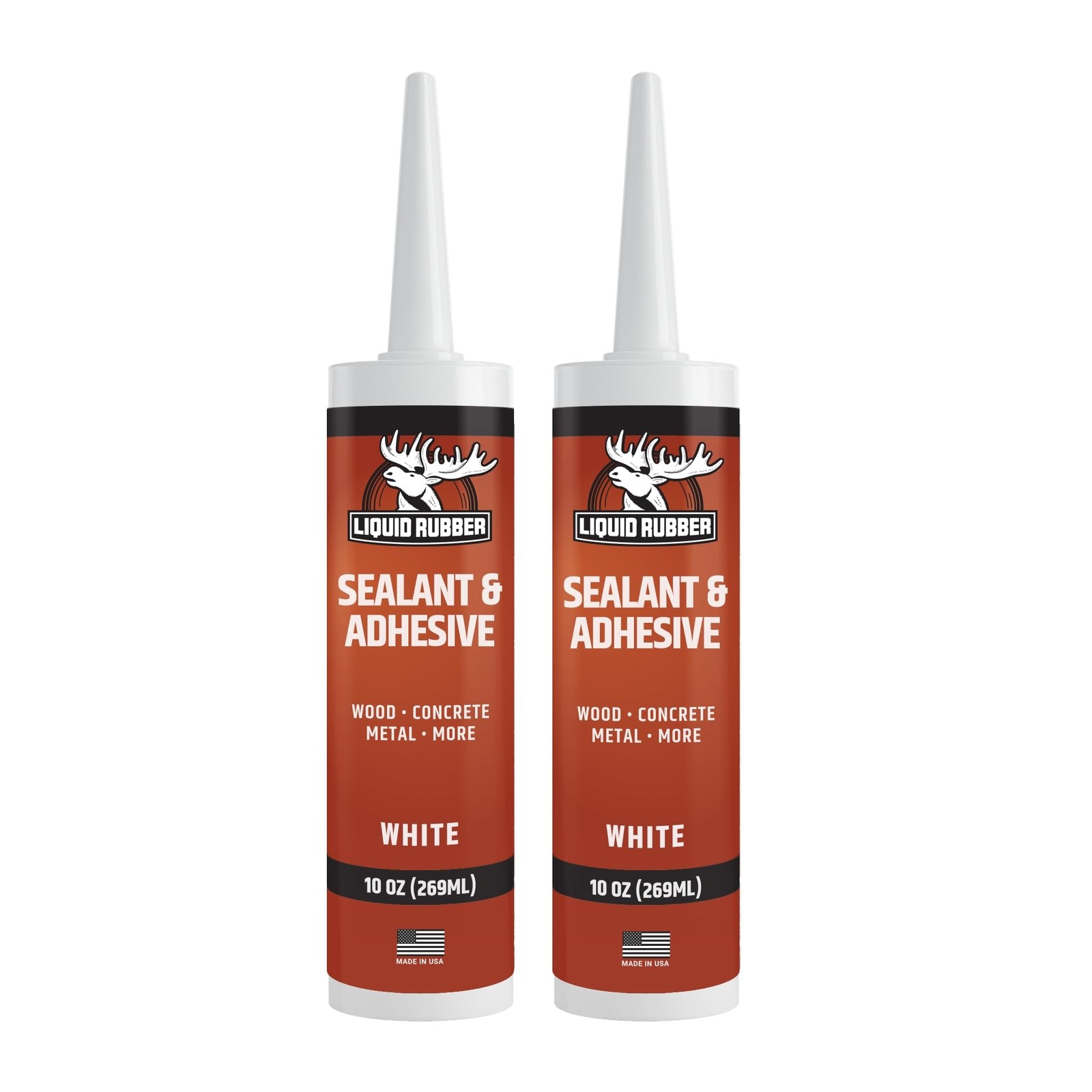 Liquid Rubber Caulk – Hybrid Silicone Adhesive and Protective Sealant, White,…