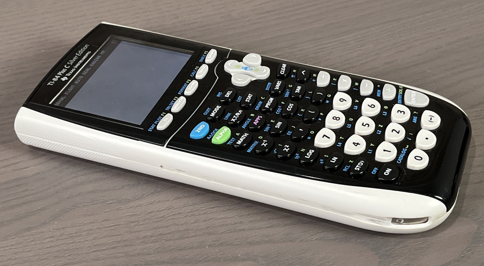 Texas Instruments TI-84 Plus C Silver Edition Graphing Calculator Tested & Works