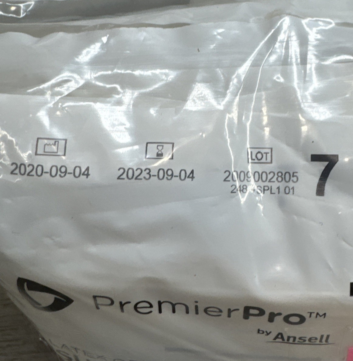 Premier Pro LATEX ORTHO Surgical Gloves Ansell *24 Pair* Size: 7 *See Date*