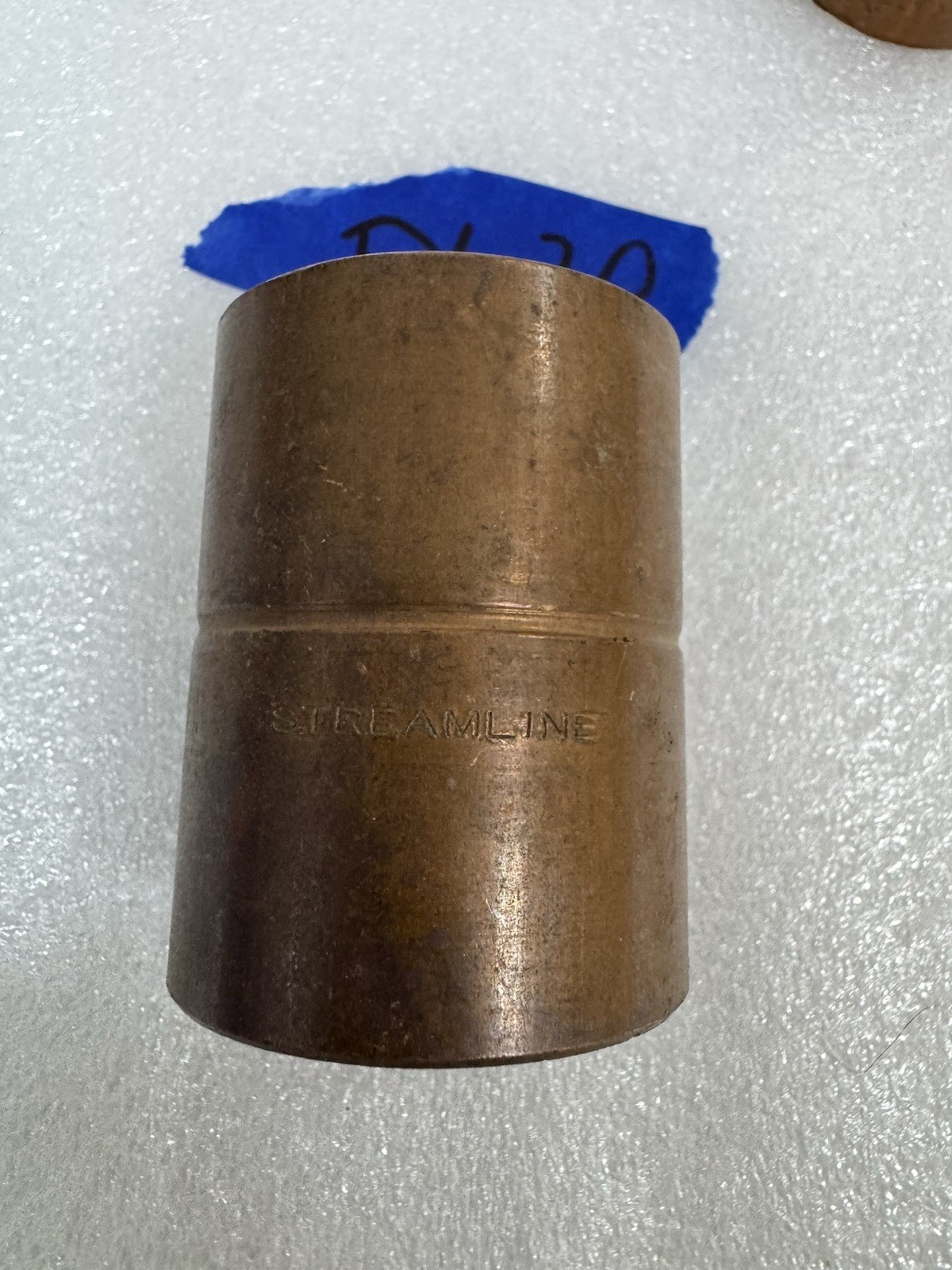 1-1/2″ Copper Slip Coupling With and Without Stop, multiple brands ( Lot of 9 )