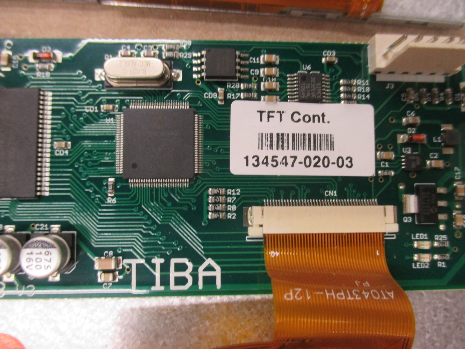 4.3″ LCD DISPLAY MODULE WITH CONTROLLER BOARD USED