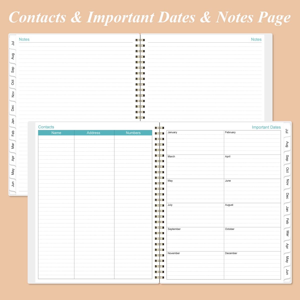 2025-2026 Monthly Planner – 18 Monthly Calendar, October 2025 – December 2026…