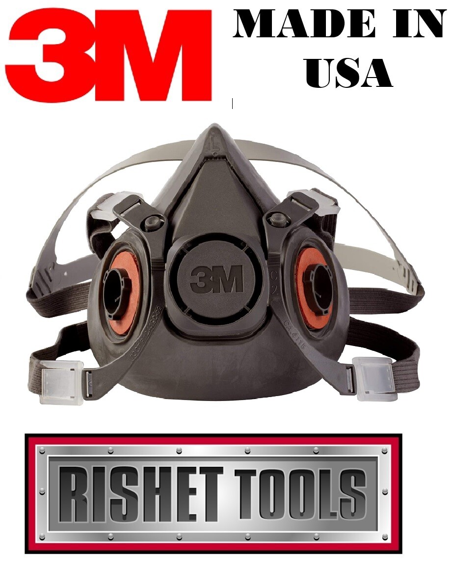 3M 6200 Half Facepiece respirator with 2071 filter, Medium