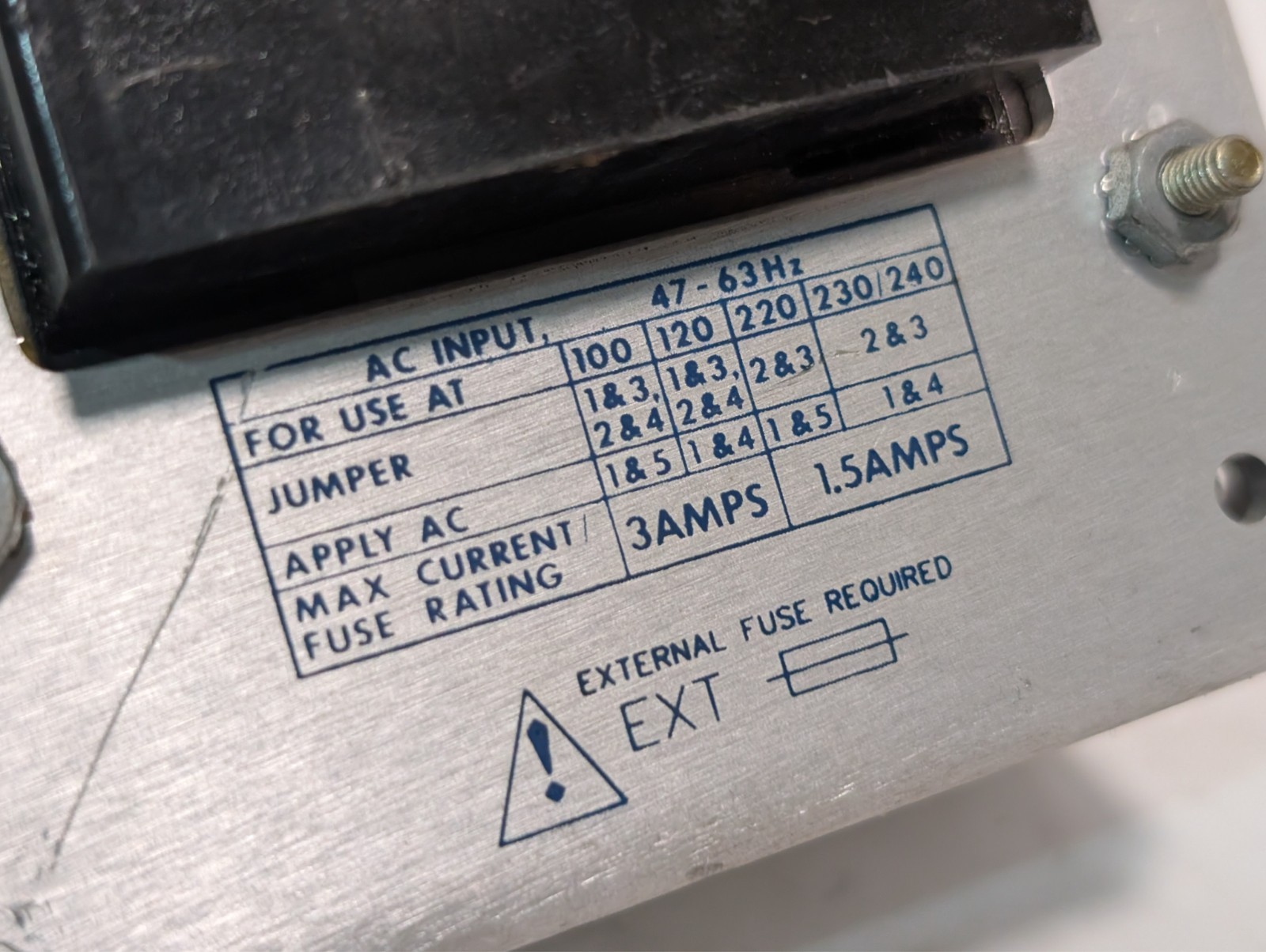 Power-One HCC24-2.4-A linear power supply +/-24VDC 2.4A, 100-240VAC as shown