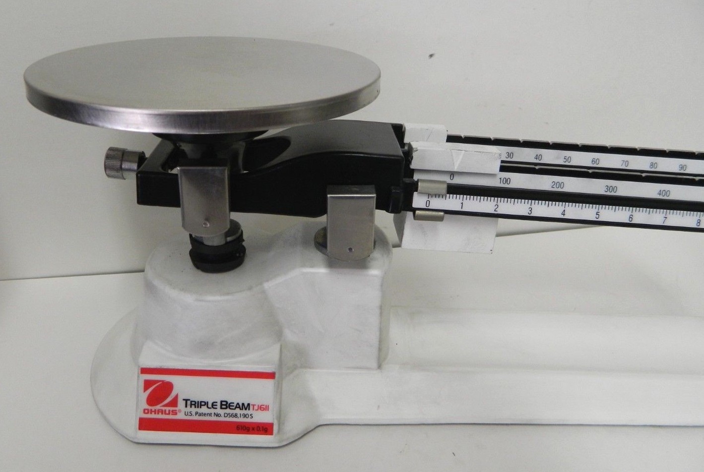 Ohaus Triple Beam Junior TJ611 Mechanical Balance 610g x 0.1g